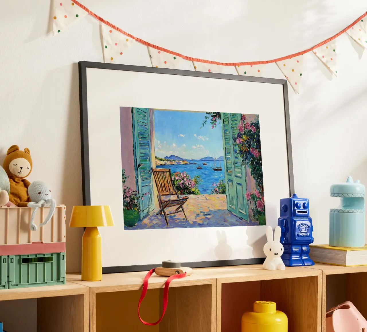 Matisse ispira il "Lichtblick poster con telaio in plastica da ArtByNiki