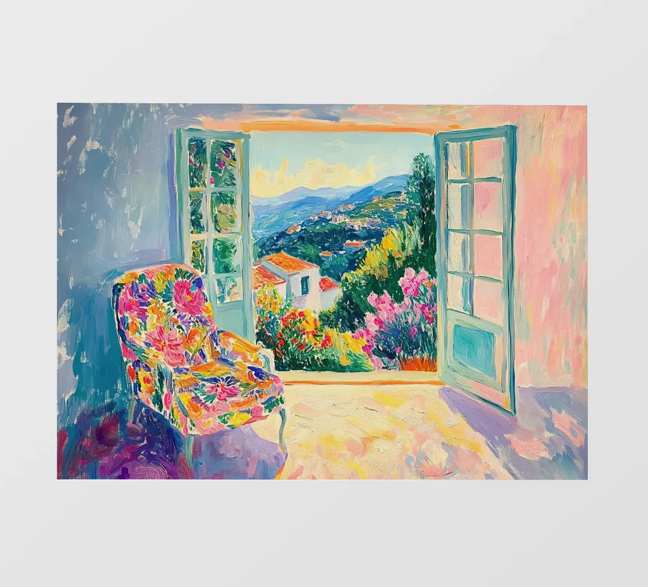 Henri Matisse ispira il "gioco dei colori" pellicola backlit da ArtByNiki