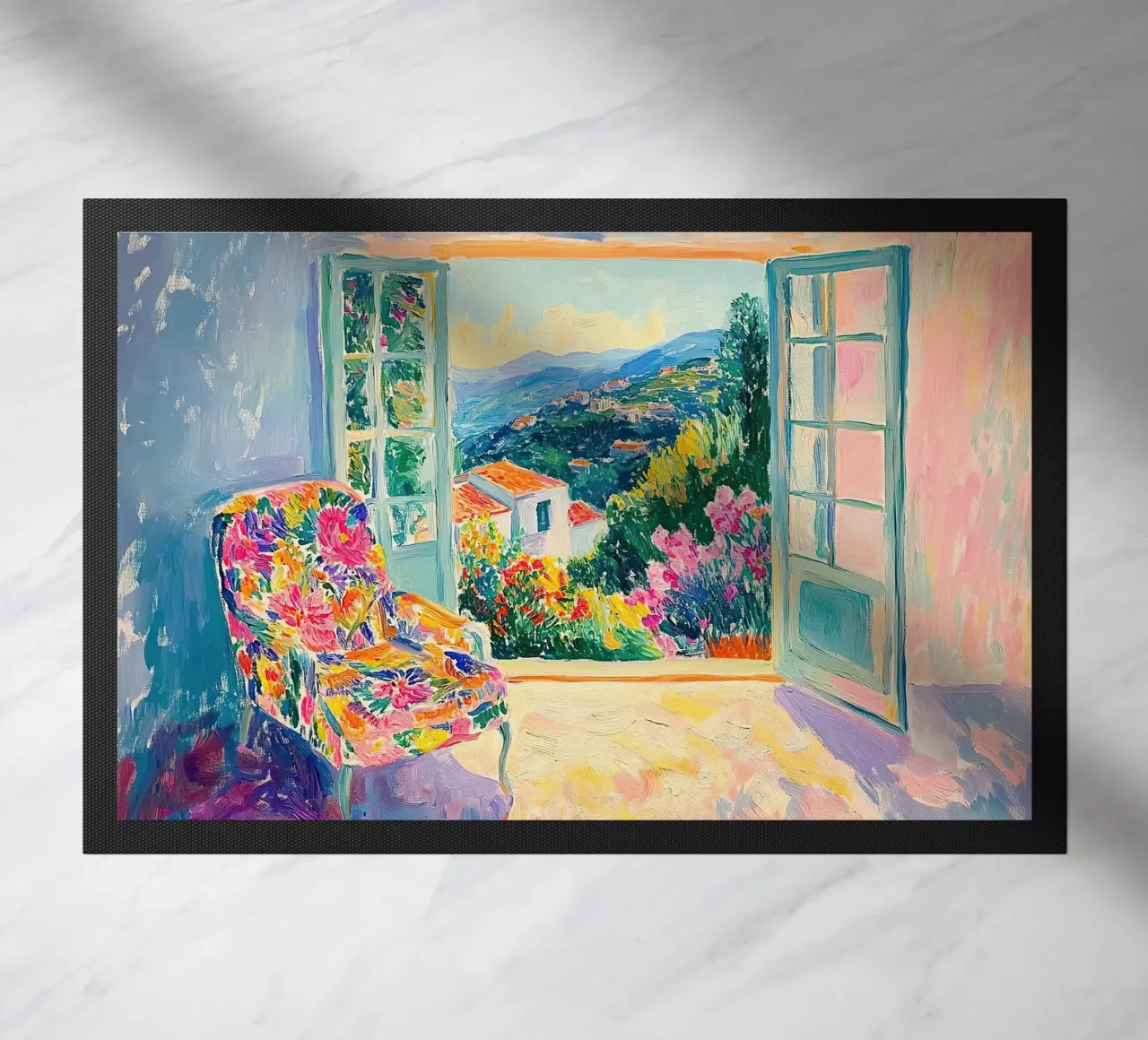 Henri Matisse ispira il "gioco dei colori" zerbino da ArtByNiki
