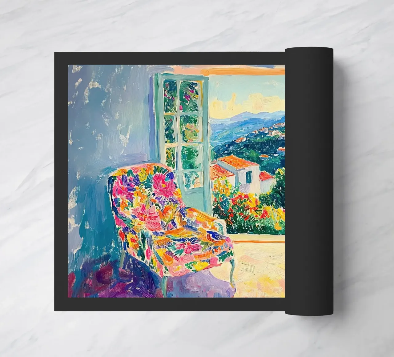 Henri Matisse ispira il "gioco dei colori" zerbino da ArtByNiki