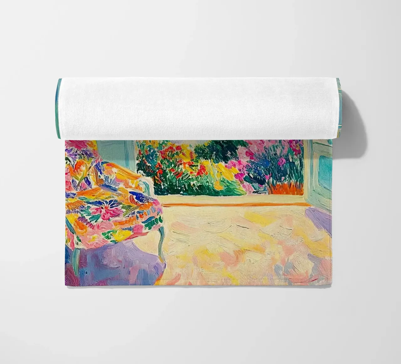 Henri Matisse ispira il "gioco dei colori" telo mare da ArtByNiki