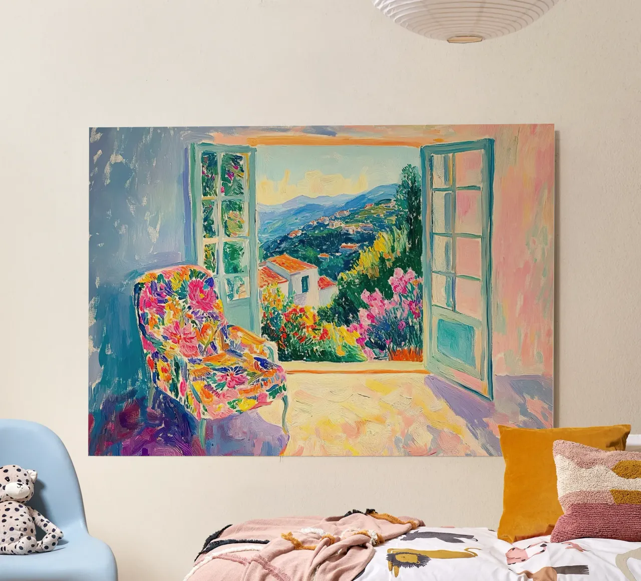 Henri Matisse ispira il "gioco dei colori" alluminio dibond da ArtByNiki