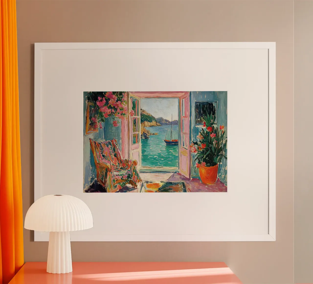 Henri Matisse ispira "Raumlicht poster da ArtByNiki