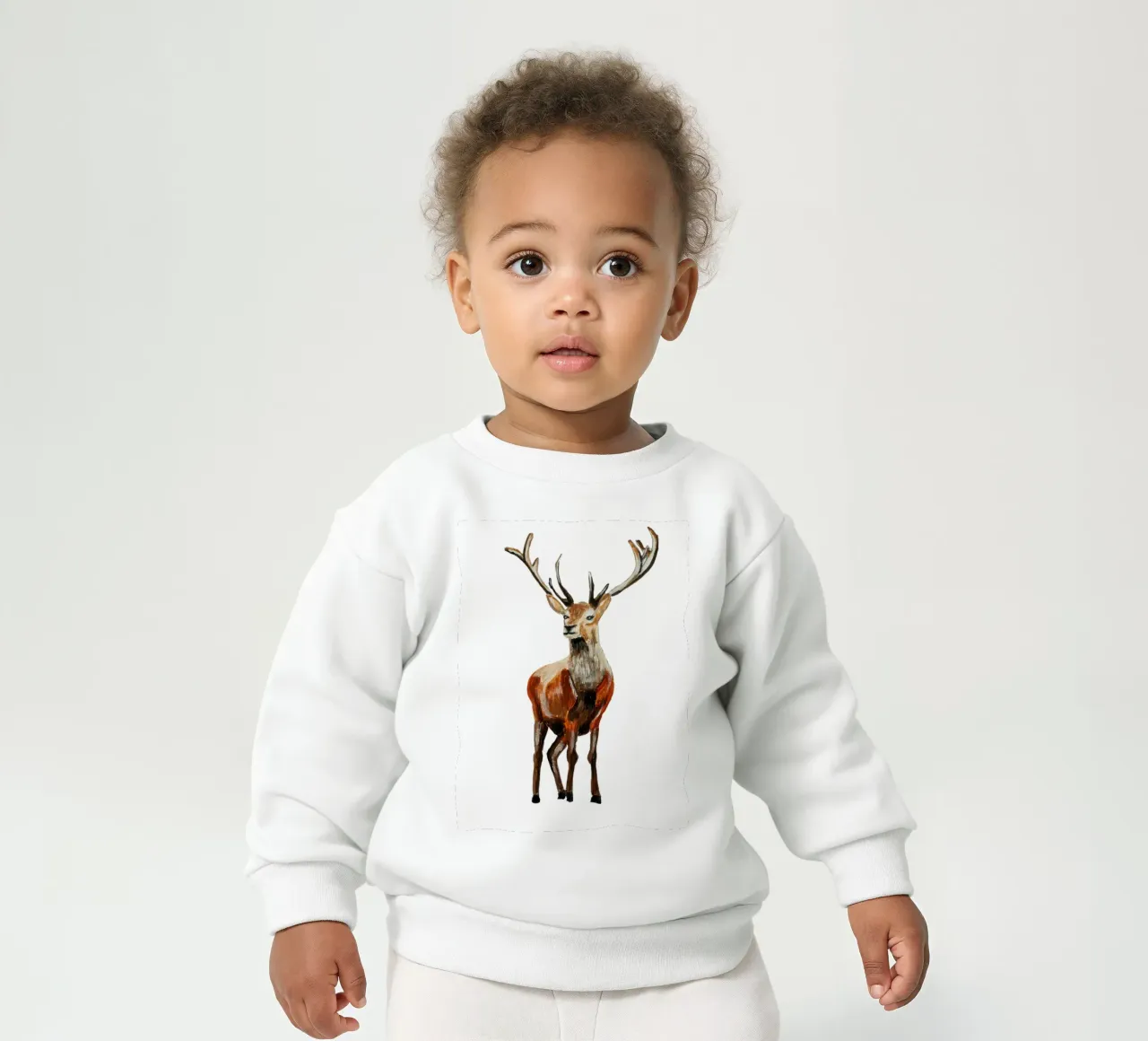 Deer felpa neonato da Femke Zwaan
