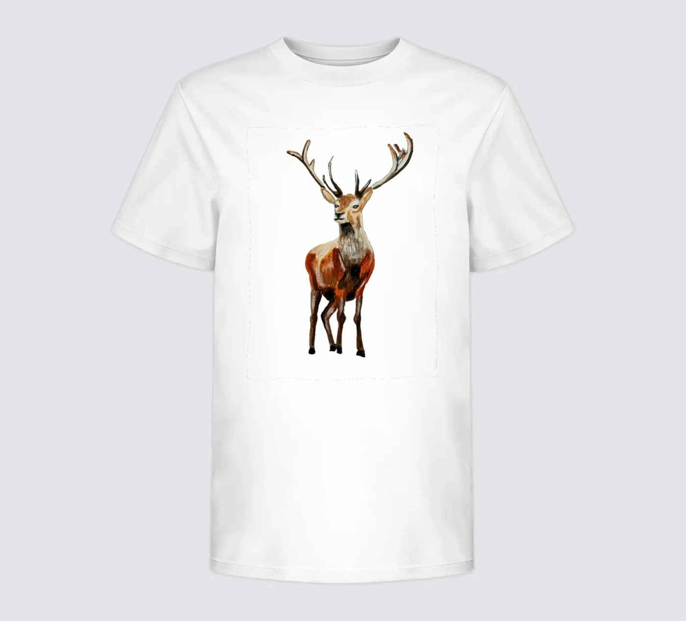 Deer Kinder T-Shirt von Femke Zwaan
