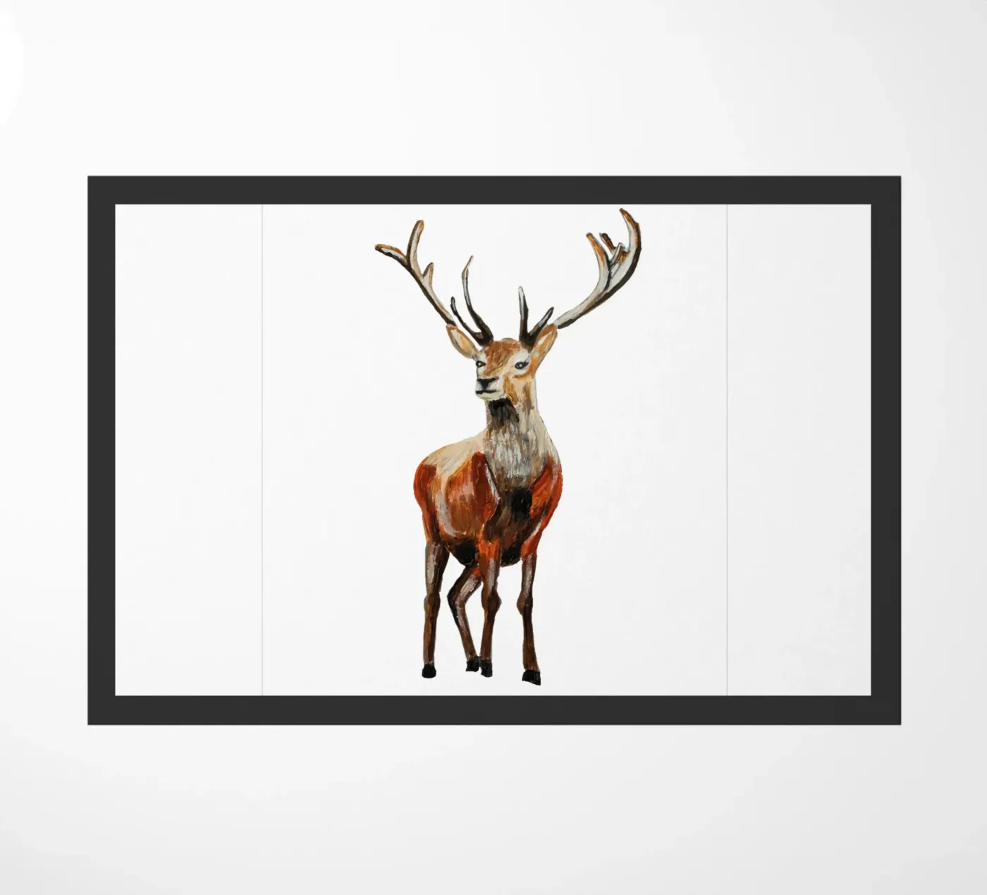 Deer deurmat van Femke Zwaan