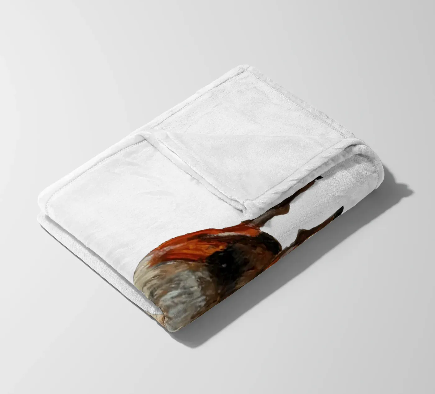 Deer fleece blanket by Femke Zwaan