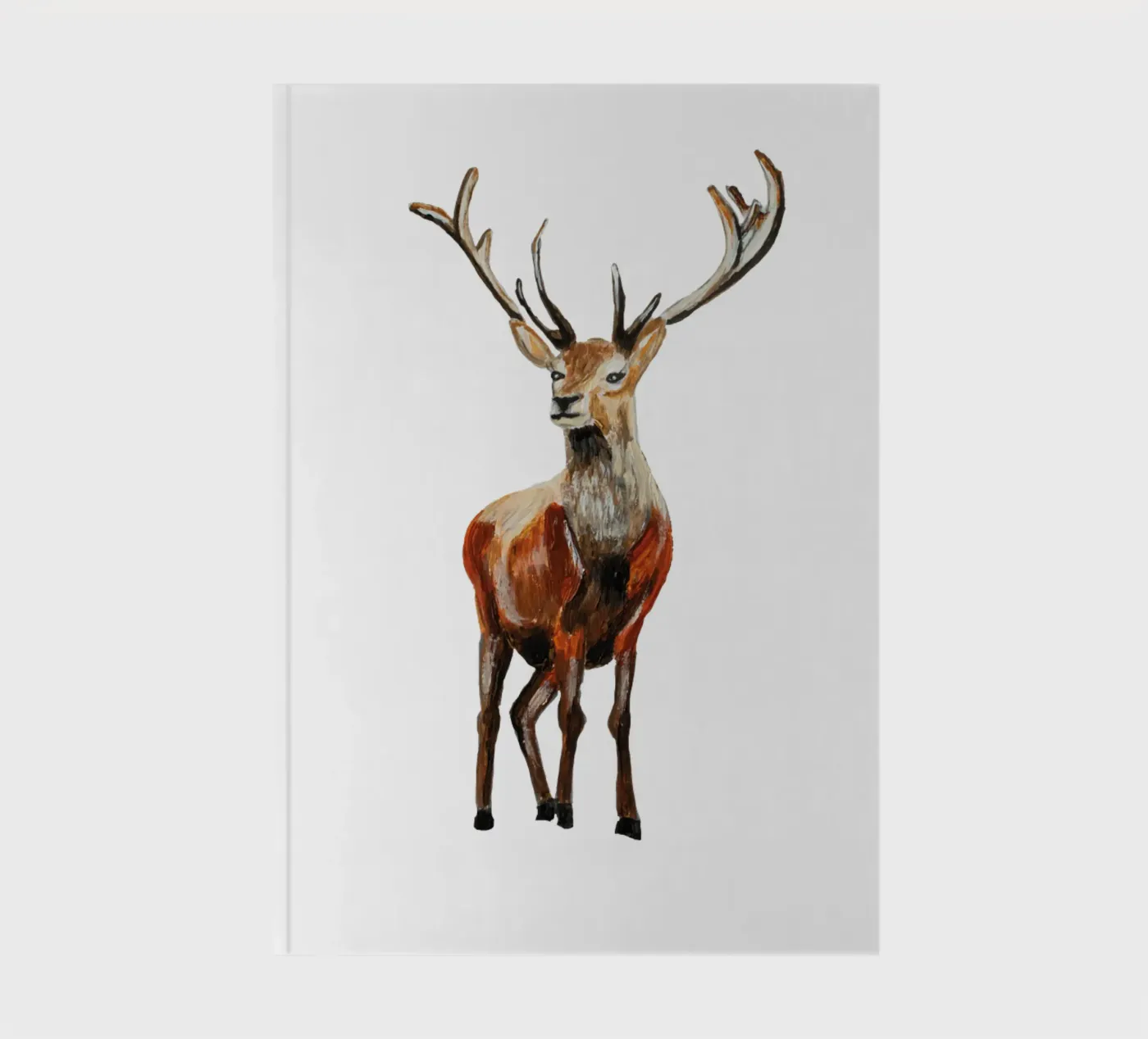 Deer notebook by Femke Zwaan