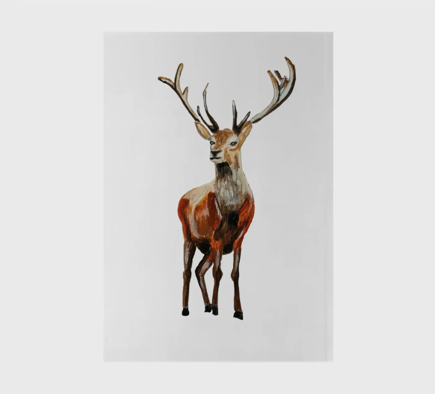 Deer notebook by Femke Zwaan