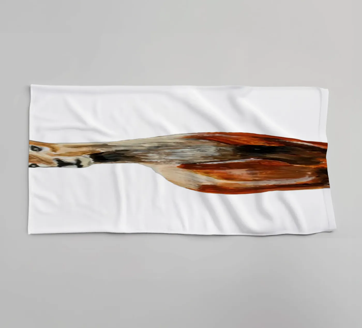 Deer badhanddoek van Femke Zwaan