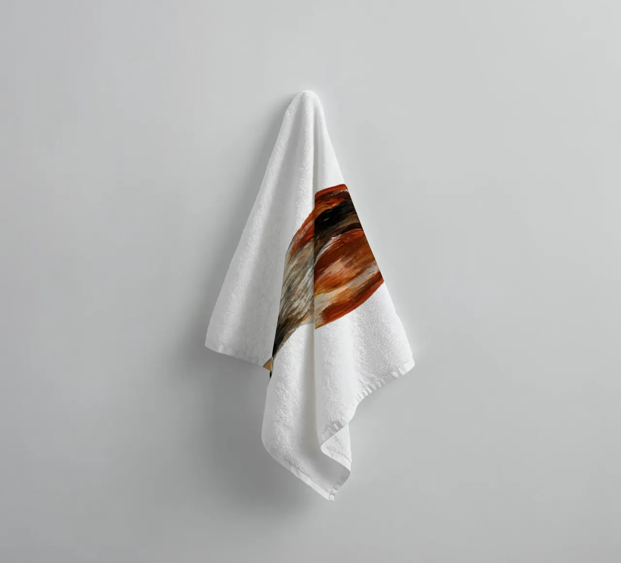 Deer towel by Femke Zwaan