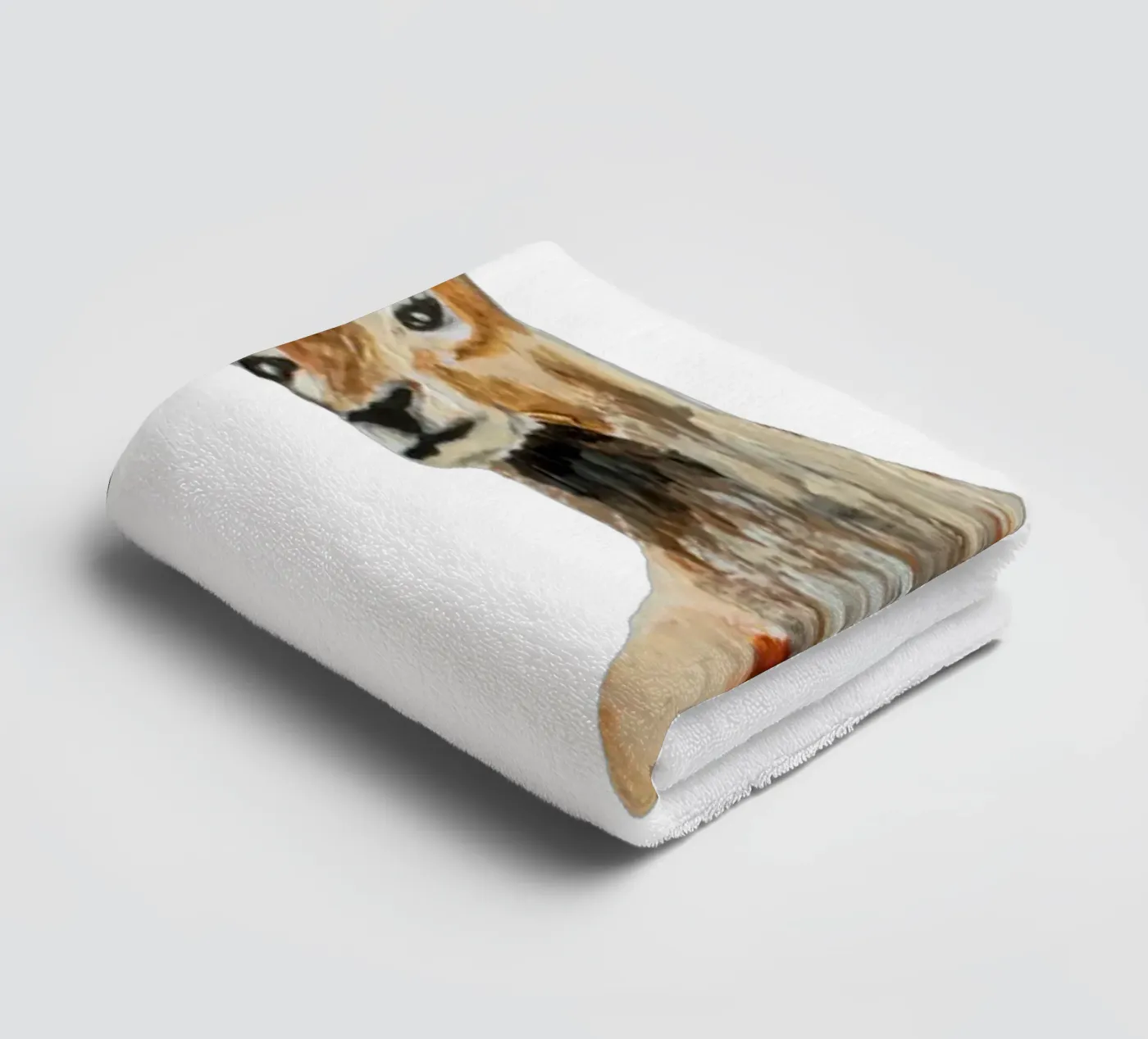 Deer badhanddoek van Femke Zwaan