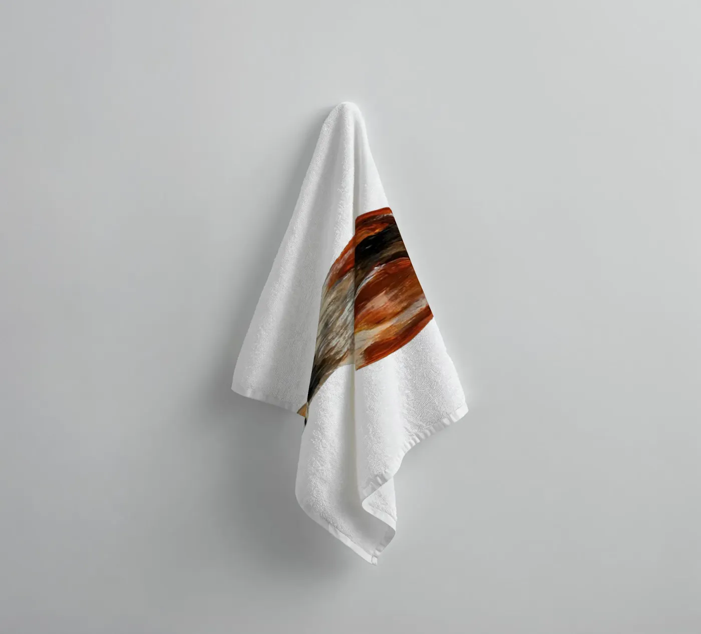 Deer badhanddoek van Femke Zwaan