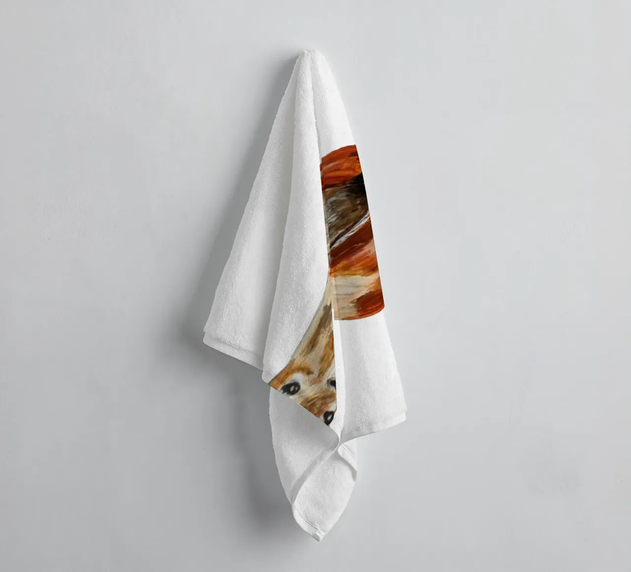 Deer towel by Femke Zwaan