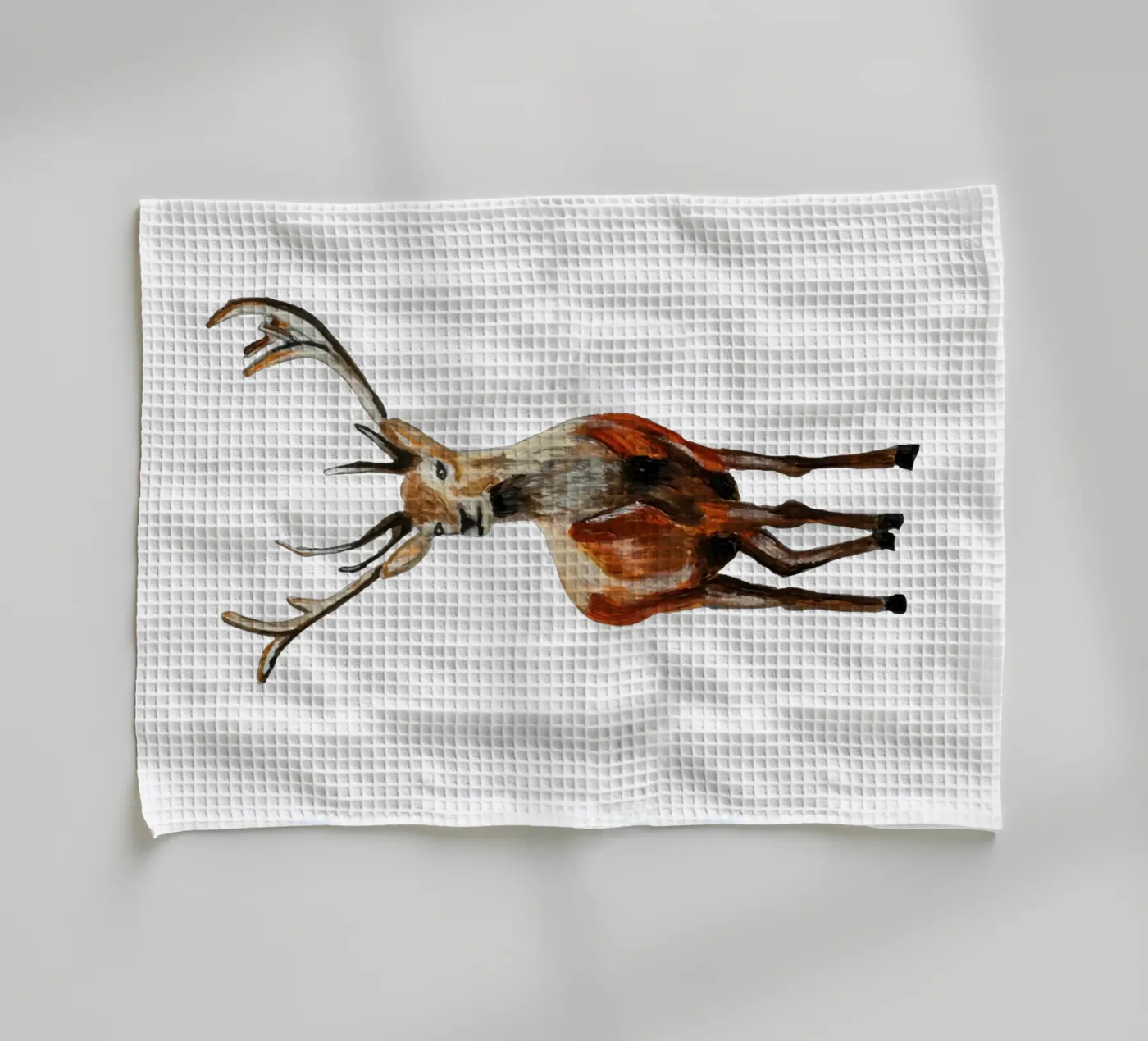 Deer Geschirrtuch von Femke Zwaan