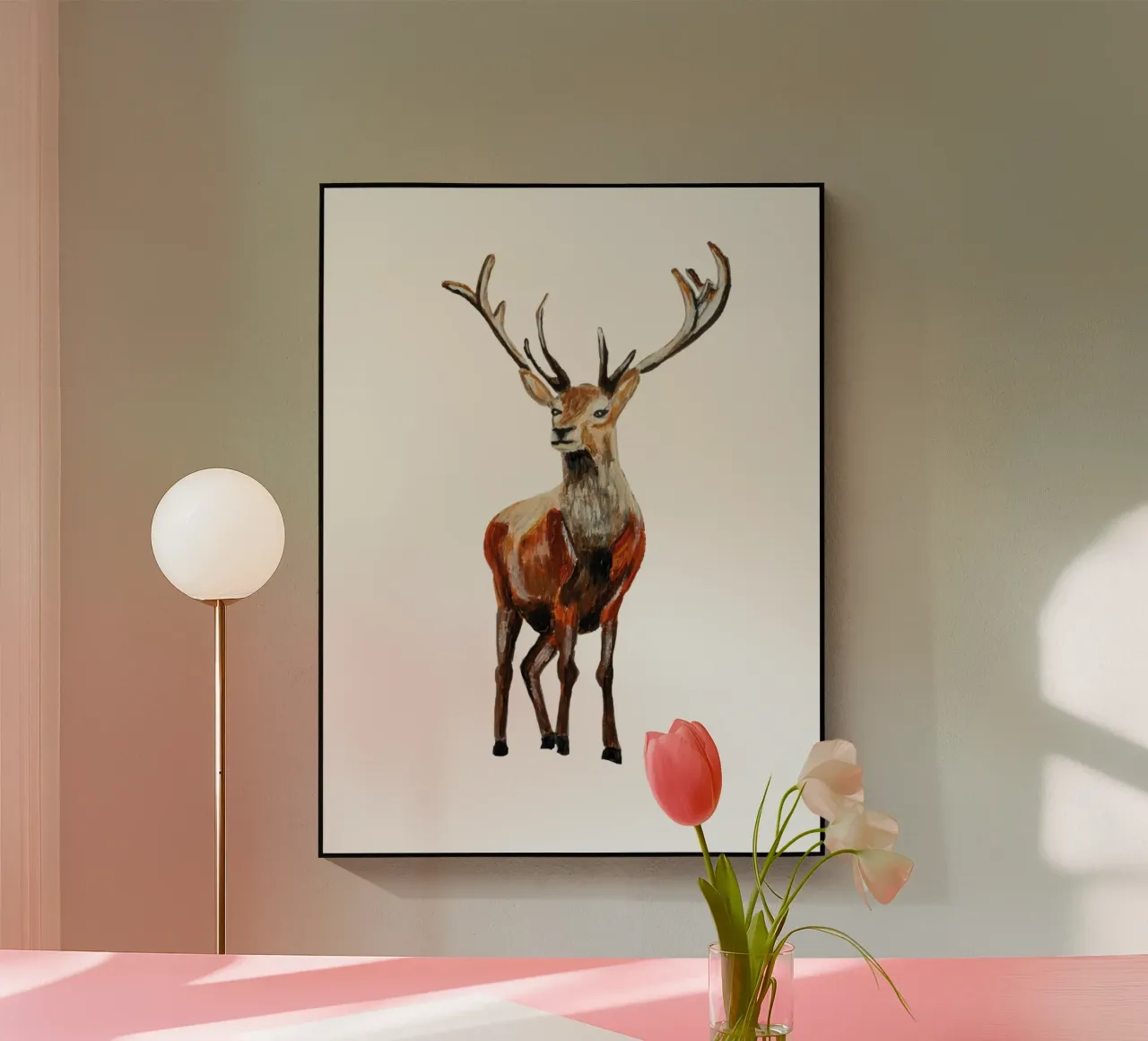 Deer plexiglass da Femke Zwaan