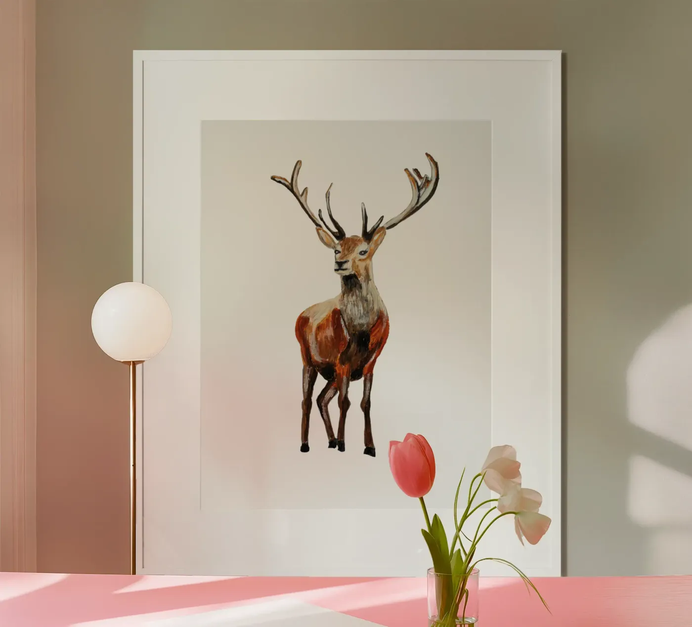 Deer poster da Femke Zwaan