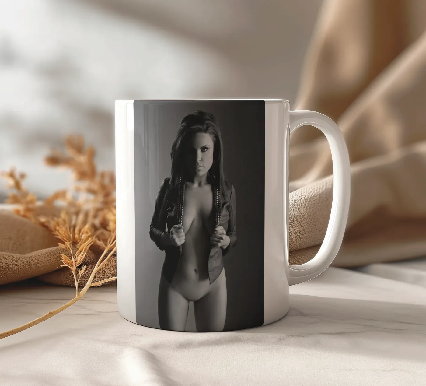 Deanne ceramic mug by Dave Hare Photography