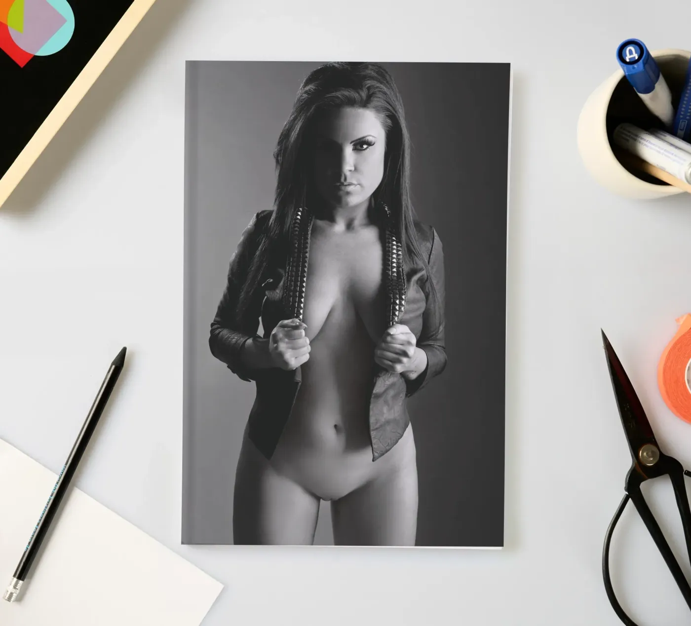 Deanne notebook by Dave Hare Photography