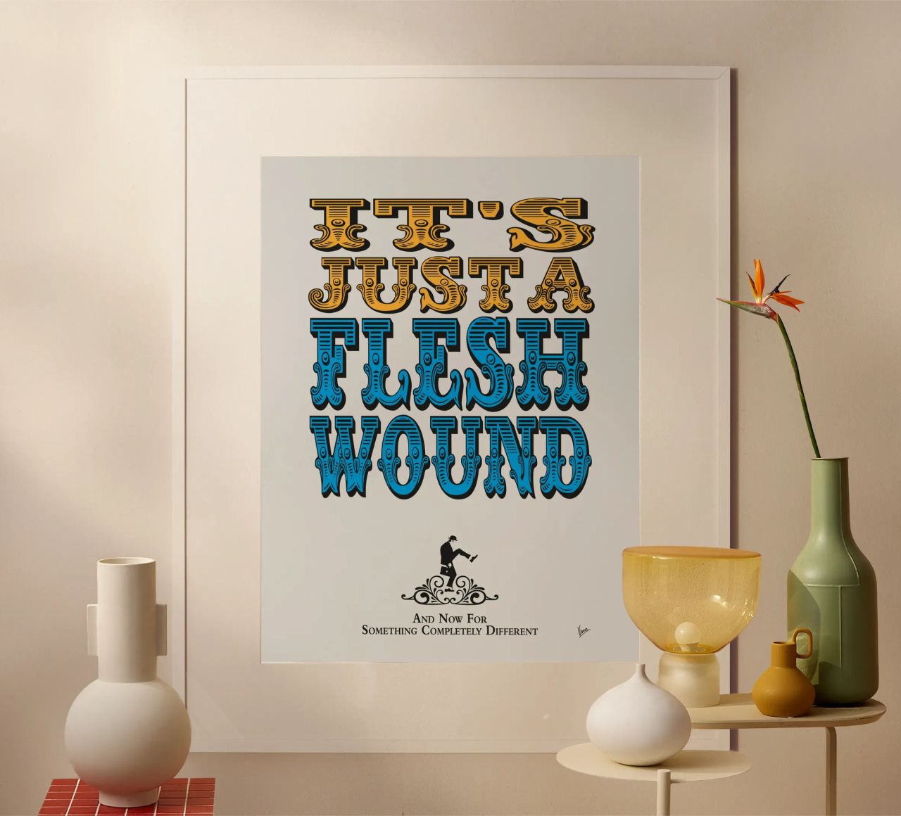No02 My Silly Quote Poster poster de Silly Art