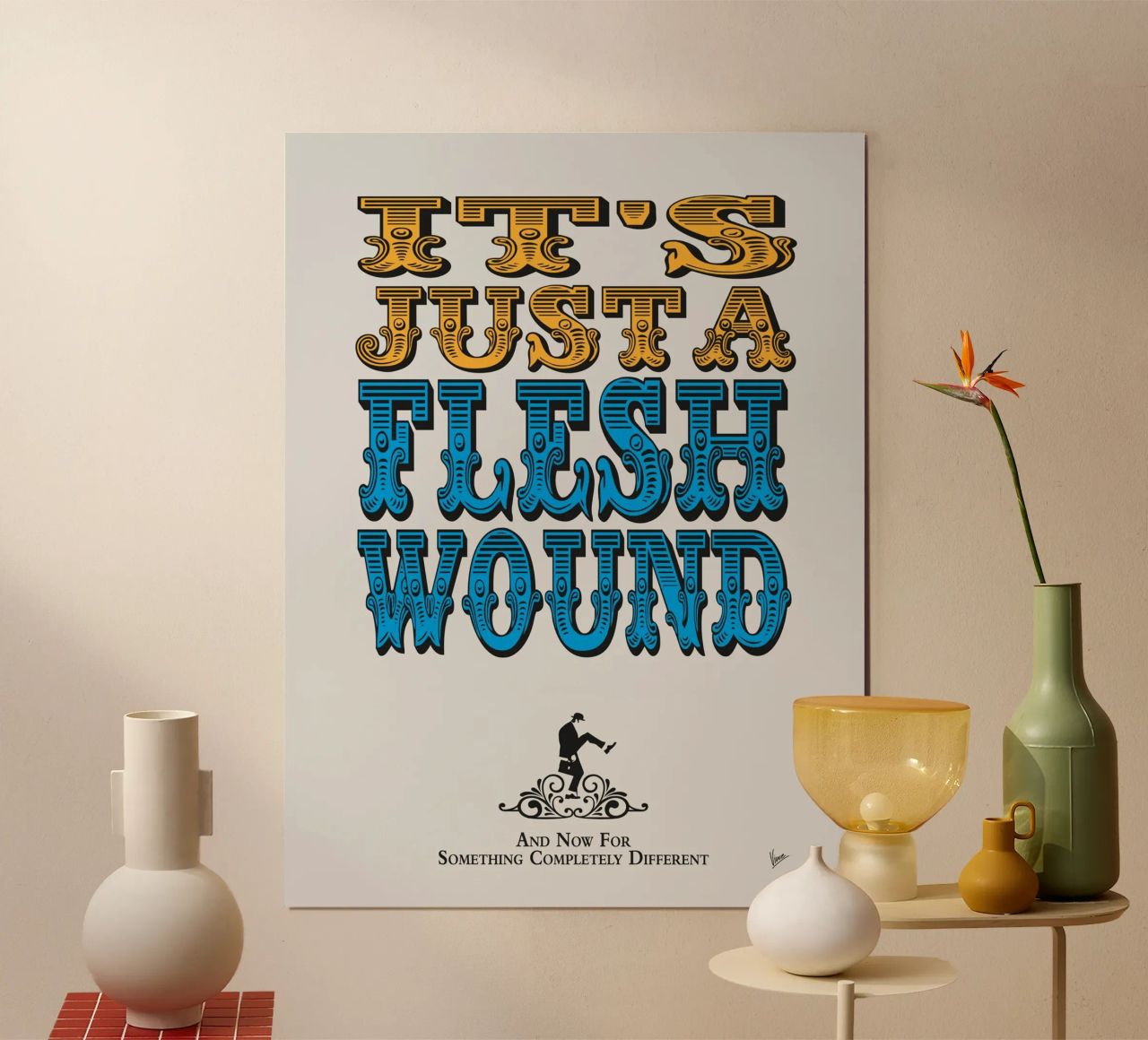 No02 My Silly Quote Poster poster de Silly Art