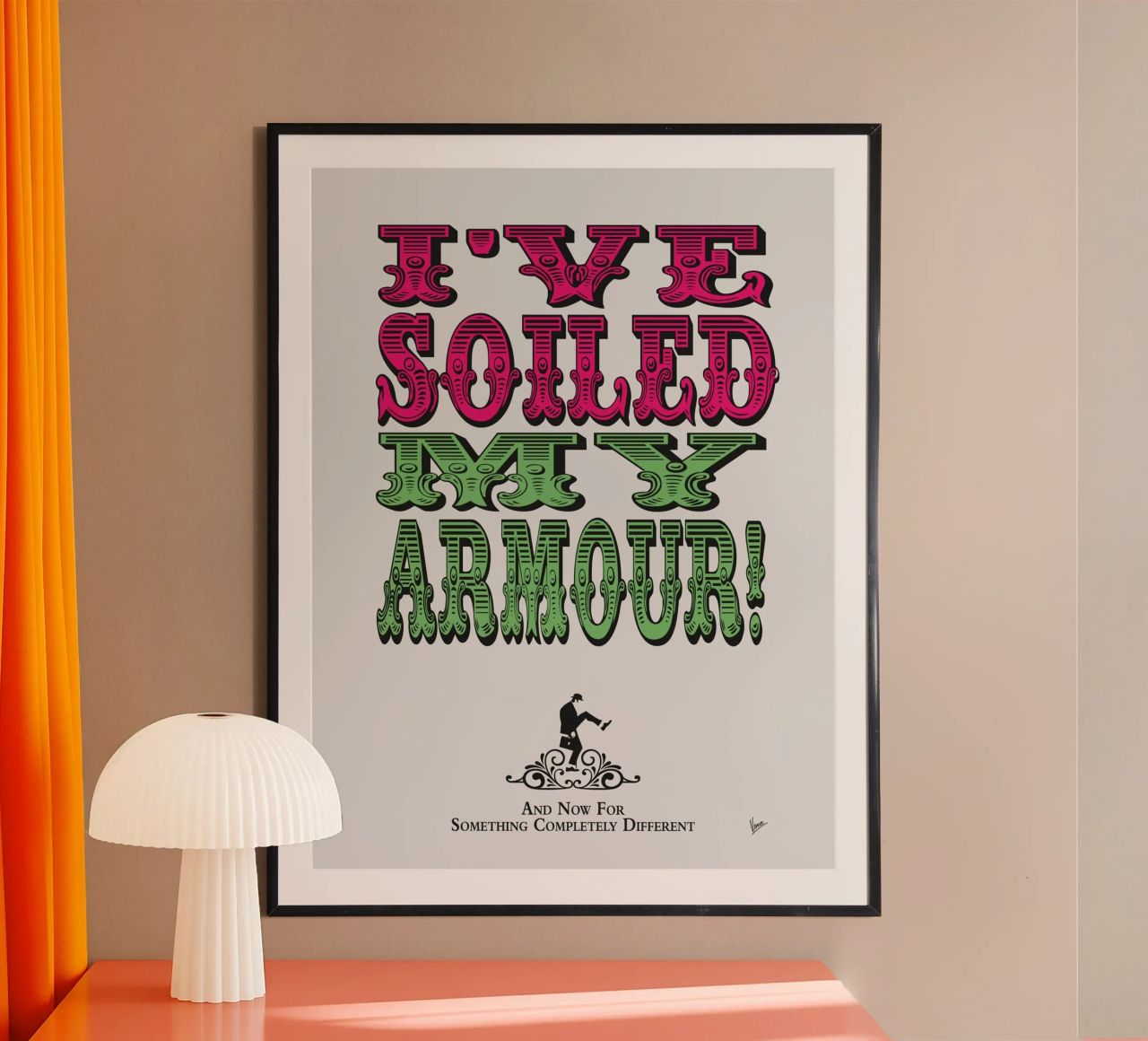 No03 My Silly Quote Poster poster de Silly Art