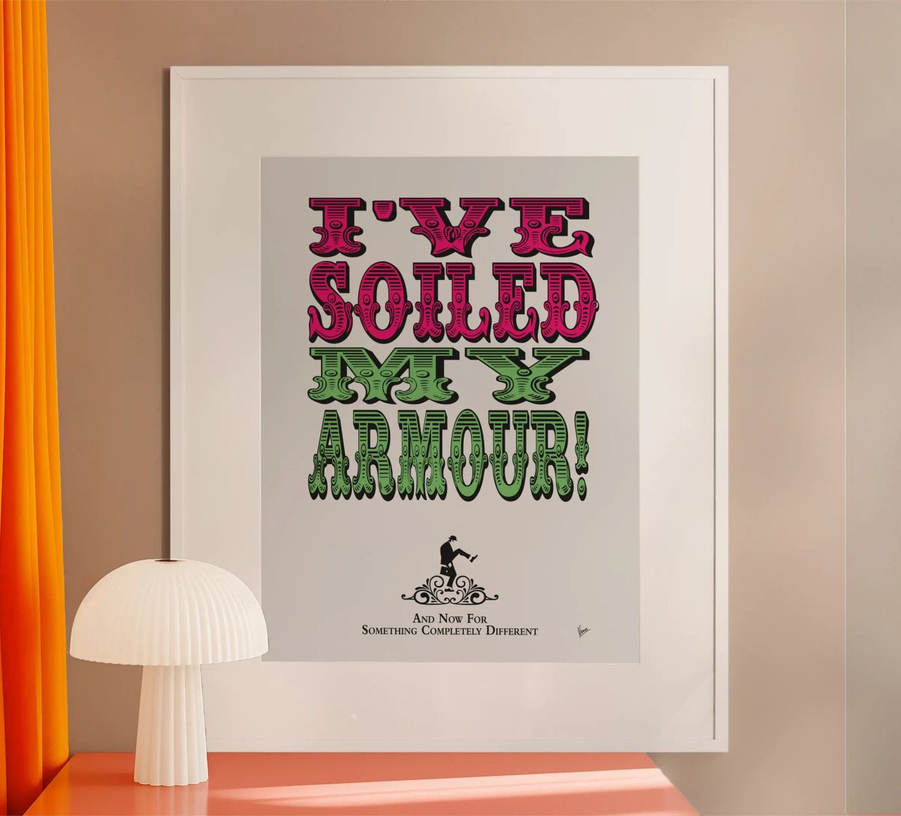 No03 My Silly Quote Poster poster de Silly Art