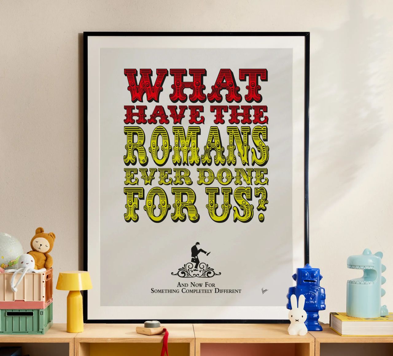 No04 My Silly Quote Poster Poster von Silly Art