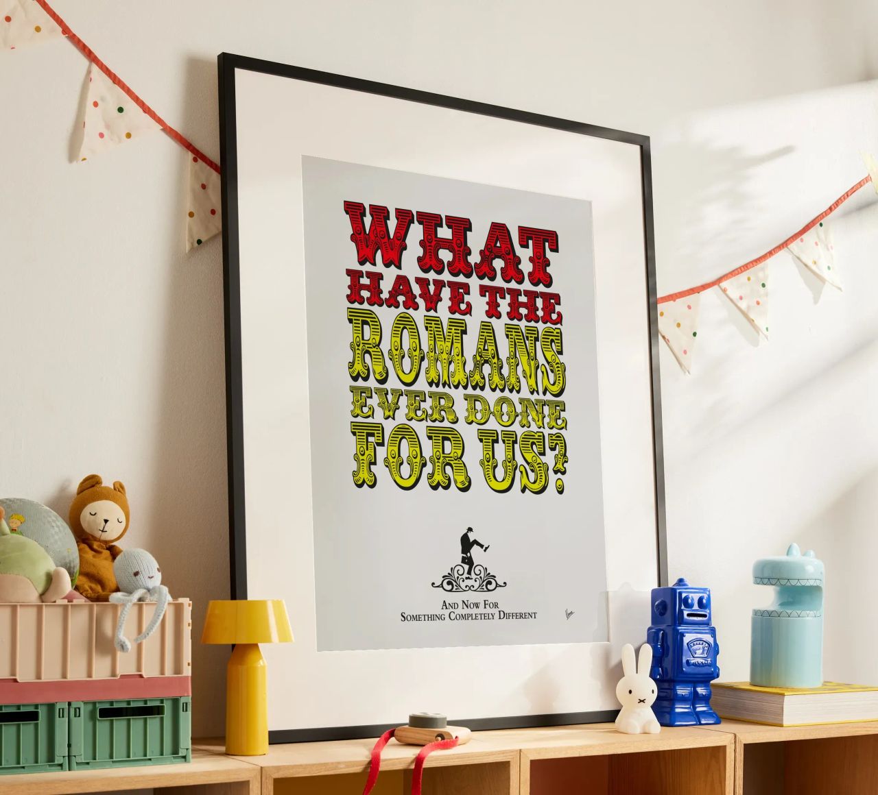 No04 My Silly Quote Poster Poster von Silly Art