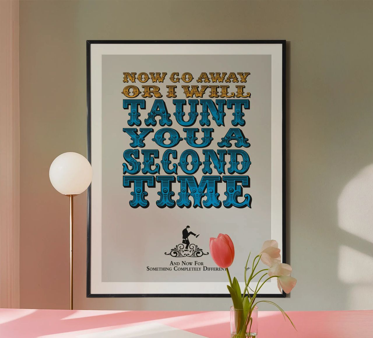 No05 My Silly Quote Poster Poster von Silly Art