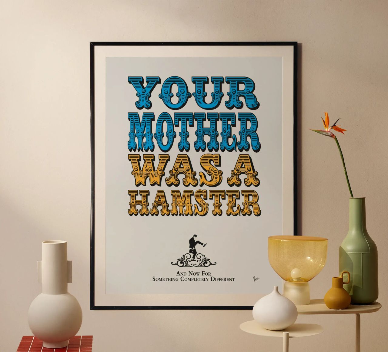 No014 My Silly Quote Poster poster de Silly Art