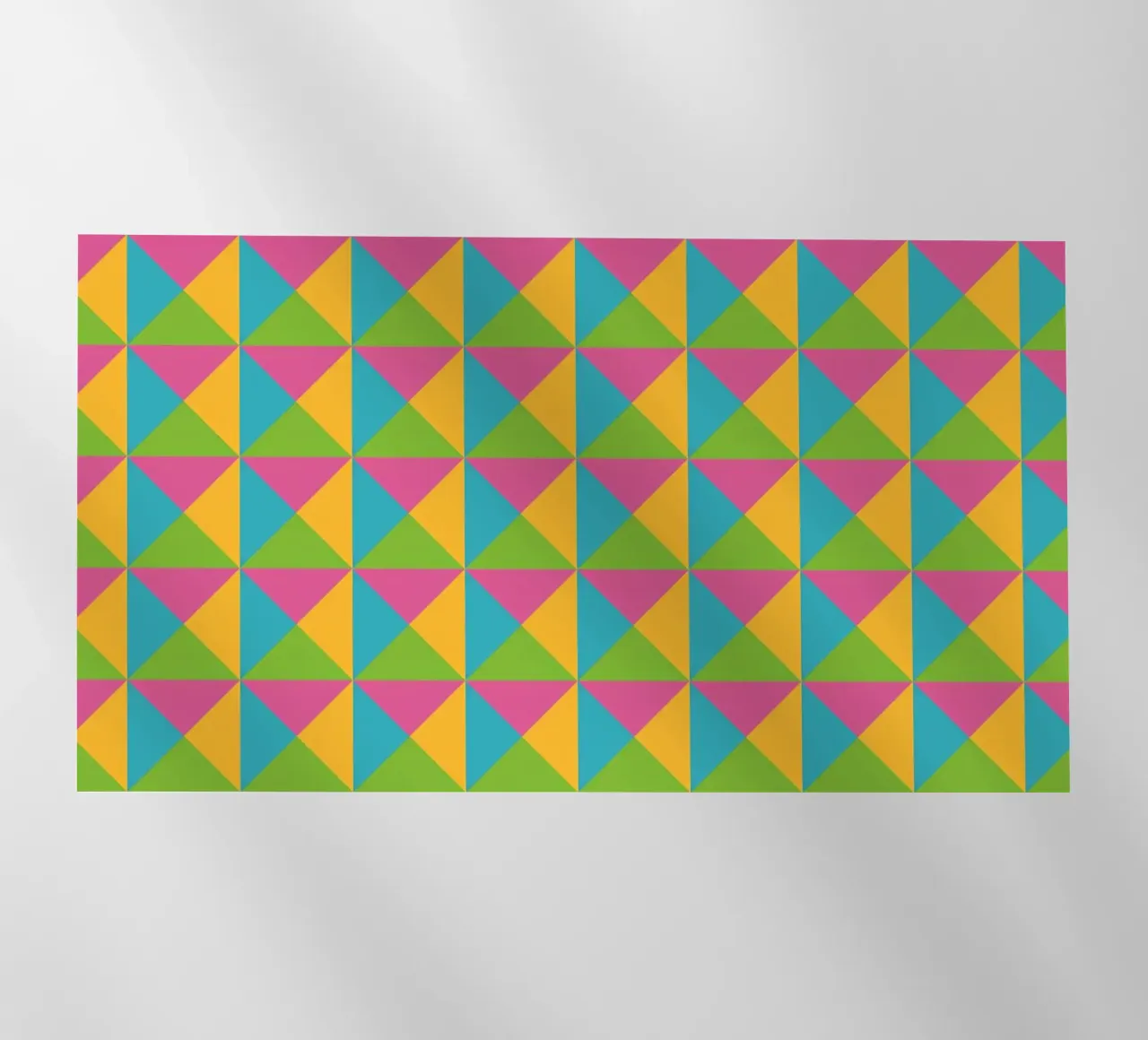 Design primaverile, colori giallo, verde, blu, forma geometrica pellicola backlit da CreatedbySon