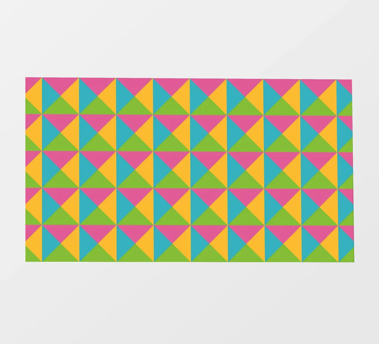 Design primaverile, colori giallo, verde, blu, forma geometrica pellicola backlit da CreatedbySon