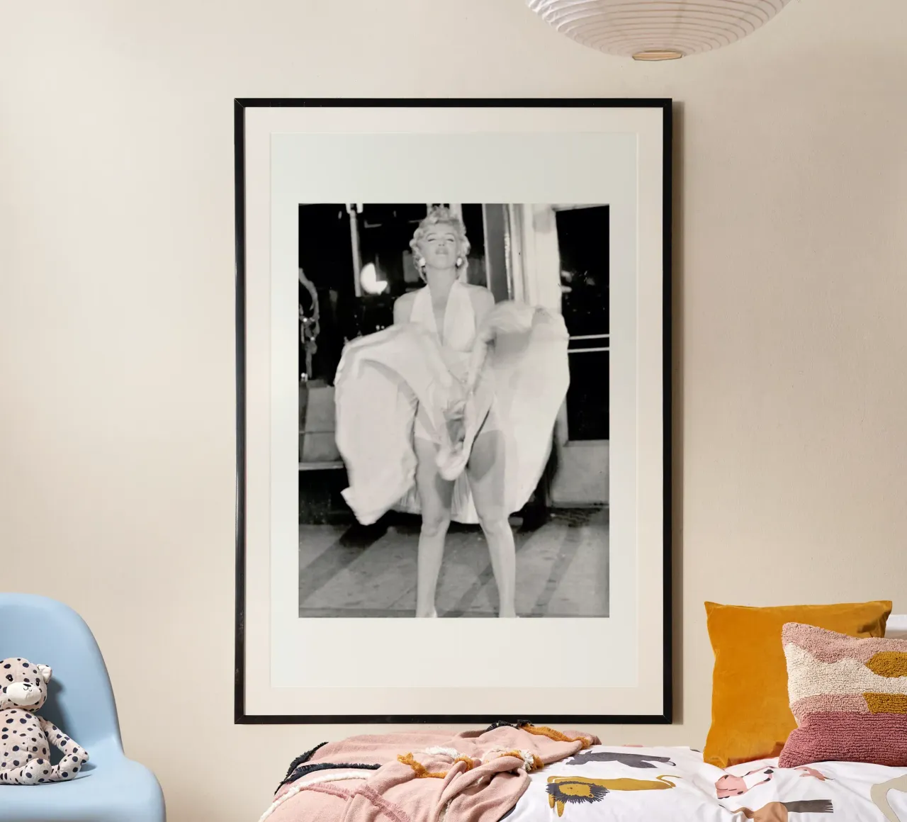 Marilyn Monroe, 1954 Seven Year Itch carta hahnemühle da Gallery Print and Art Limited