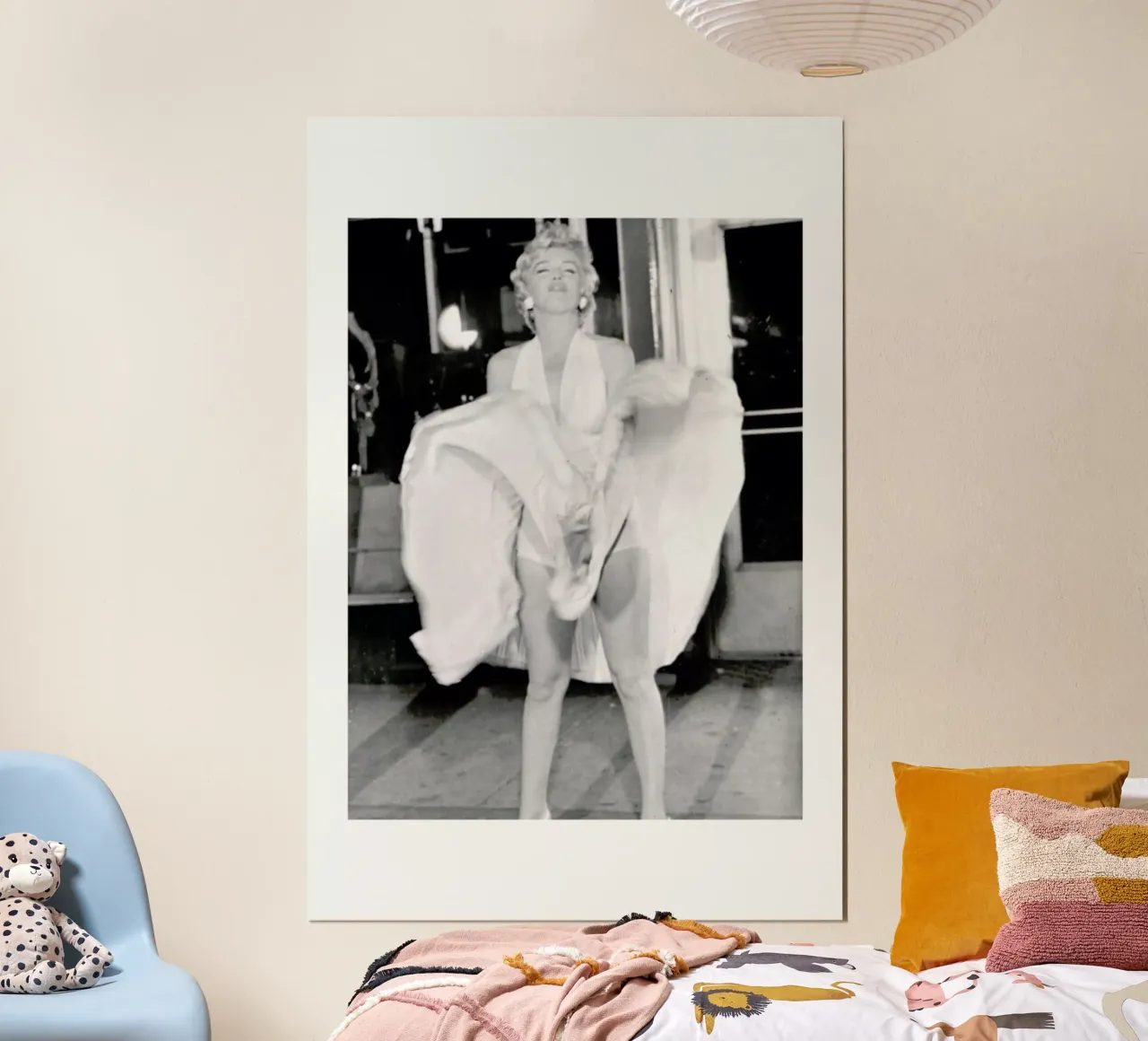 Marilyn Monroe, 1954 Seven Year Itch carta hahnemühle da Gallery Print and Art Limited