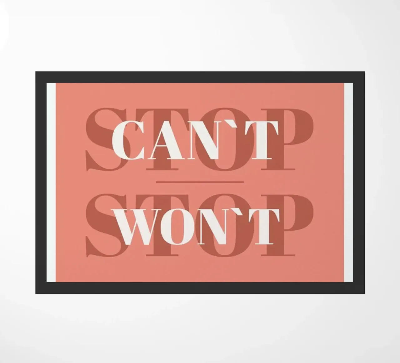 Can't Stop Won't Stop zerbino da Ayleen