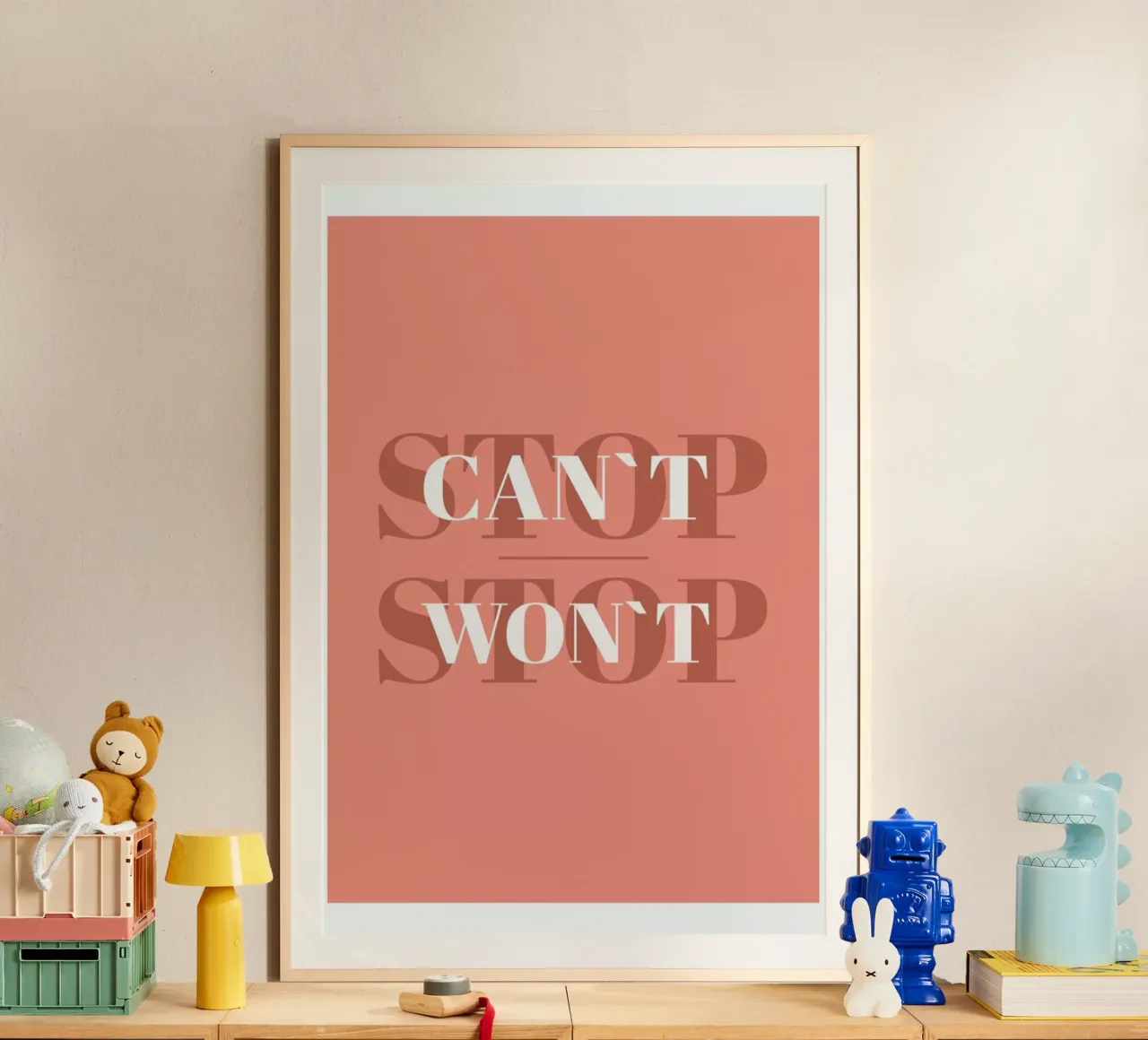 Can't Stop Won't Stop carta hahnemühle da Ayleen