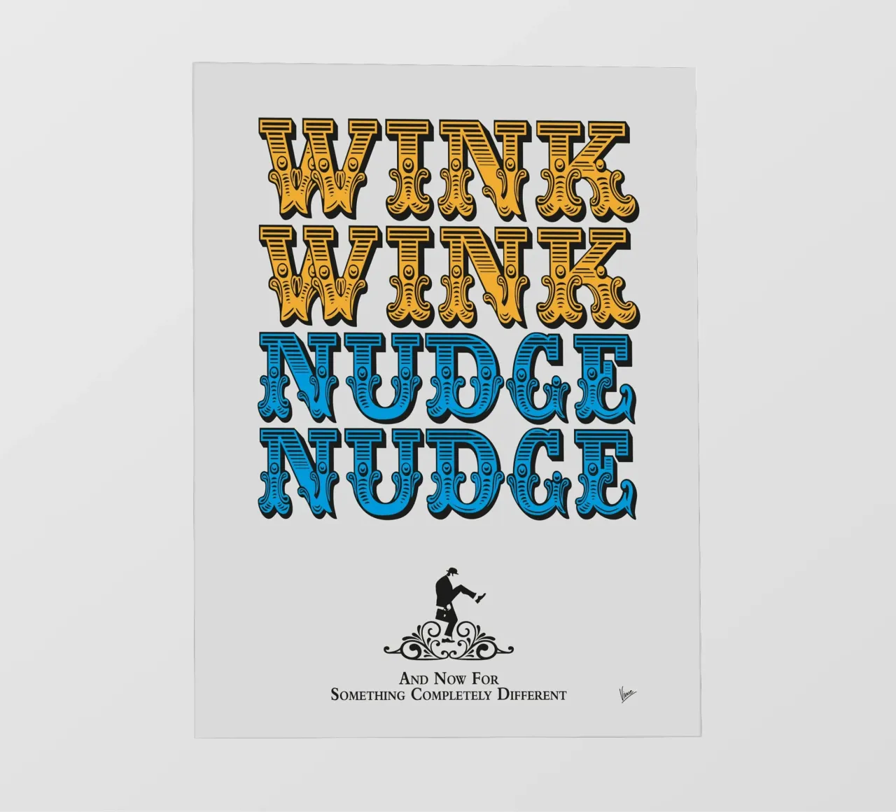 No017 My Silly Quote Poster telo in pvc da Silly Art
