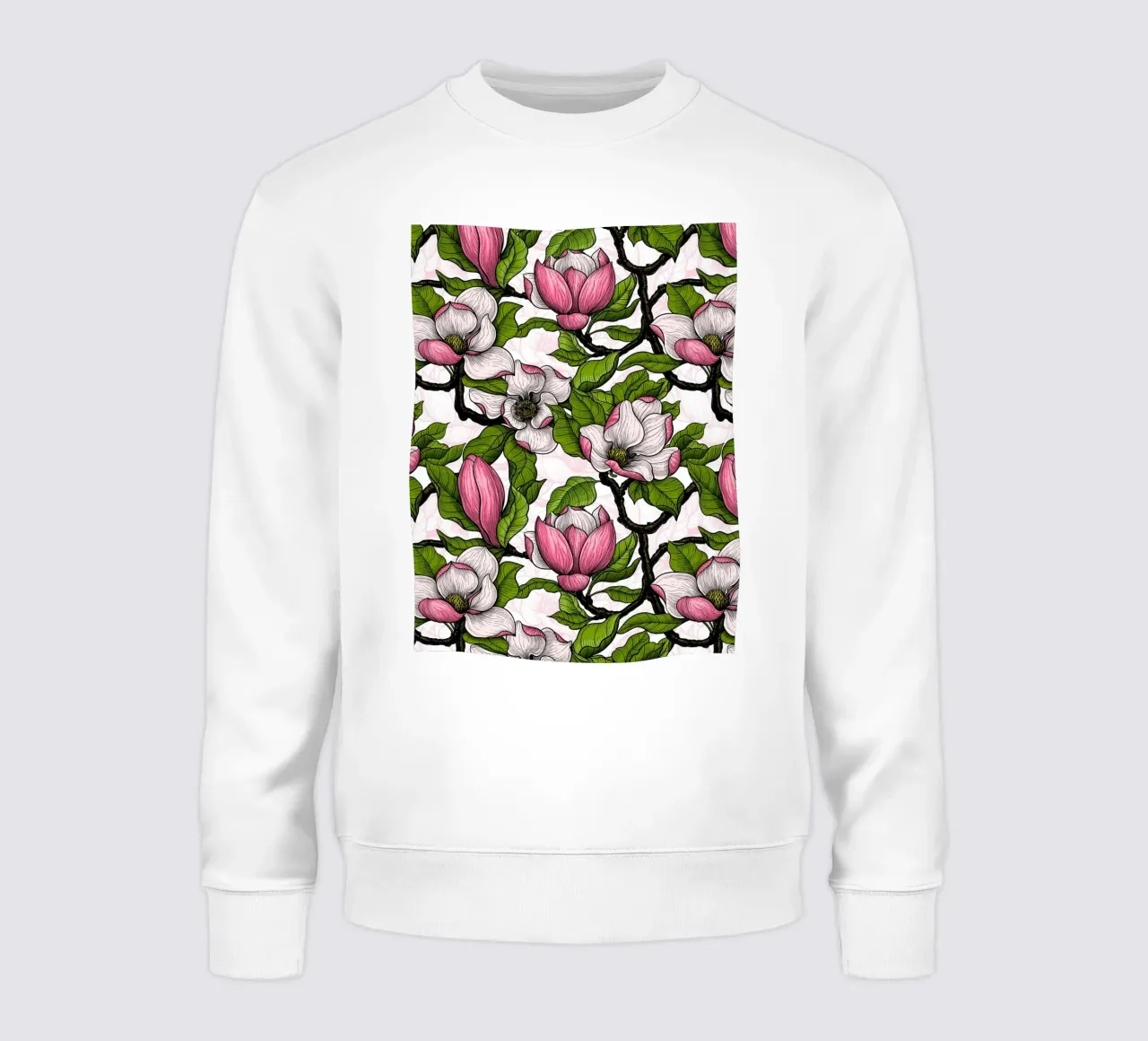 Magnolia in fiore felpa da Painted Nature