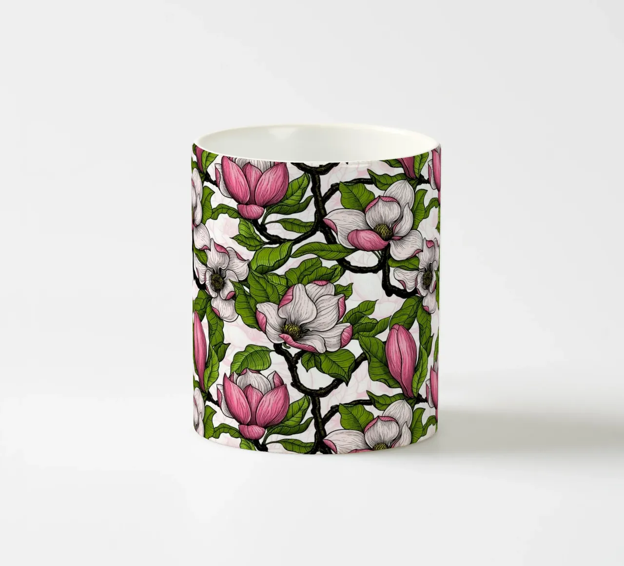 Magnolia in fiore tazza in ceramica da Painted Nature