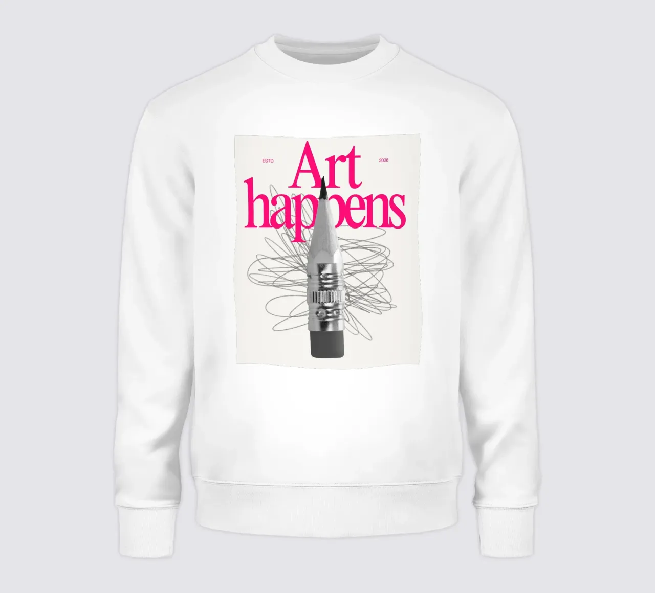 ART HAPPENS felpa da Einfach Uebel
