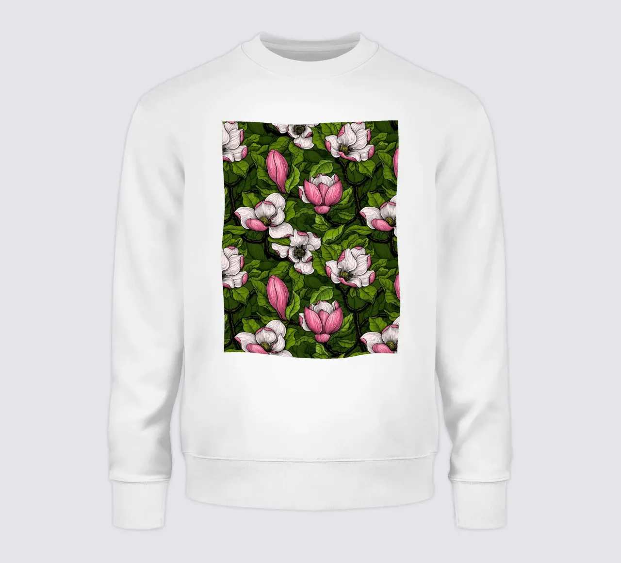 Magnolia in fiore felpa da Painted Nature