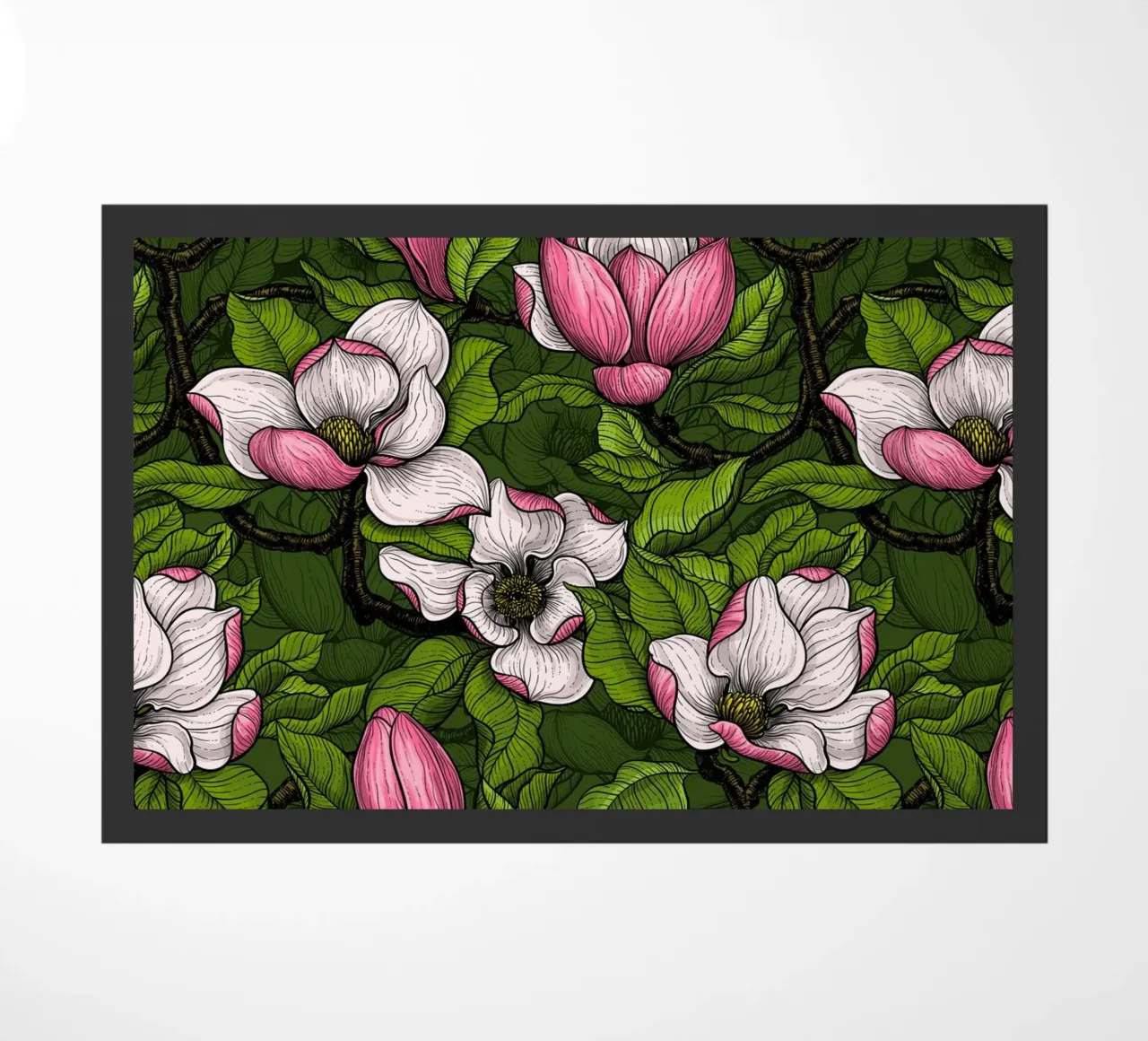 Magnolia in fiore zerbino da Painted Nature