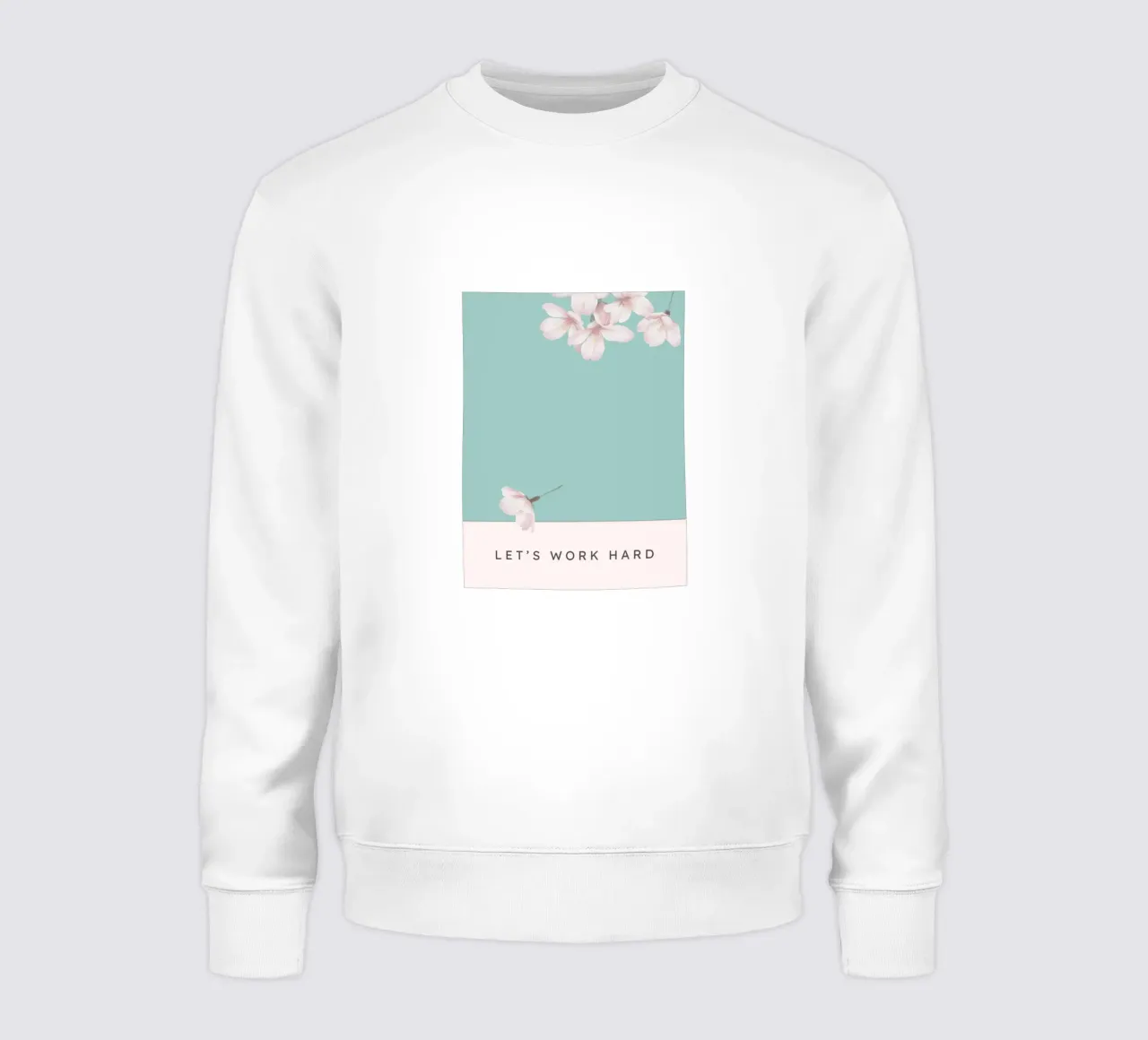 LET‘S WORK HARD sweatshirt van Einfach Uebel