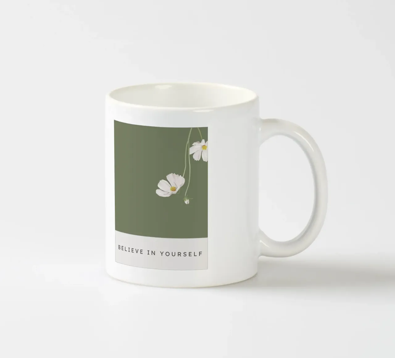BELIEVE IN YOURSELF tazza in ceramica da Einfach Uebel