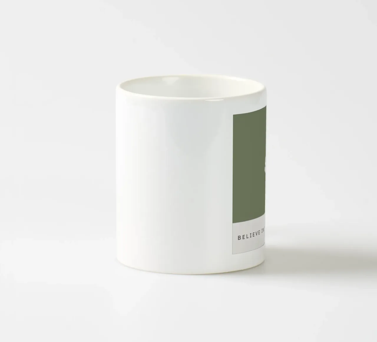 BELIEVE IN YOURSELF tazza in ceramica da Einfach Uebel