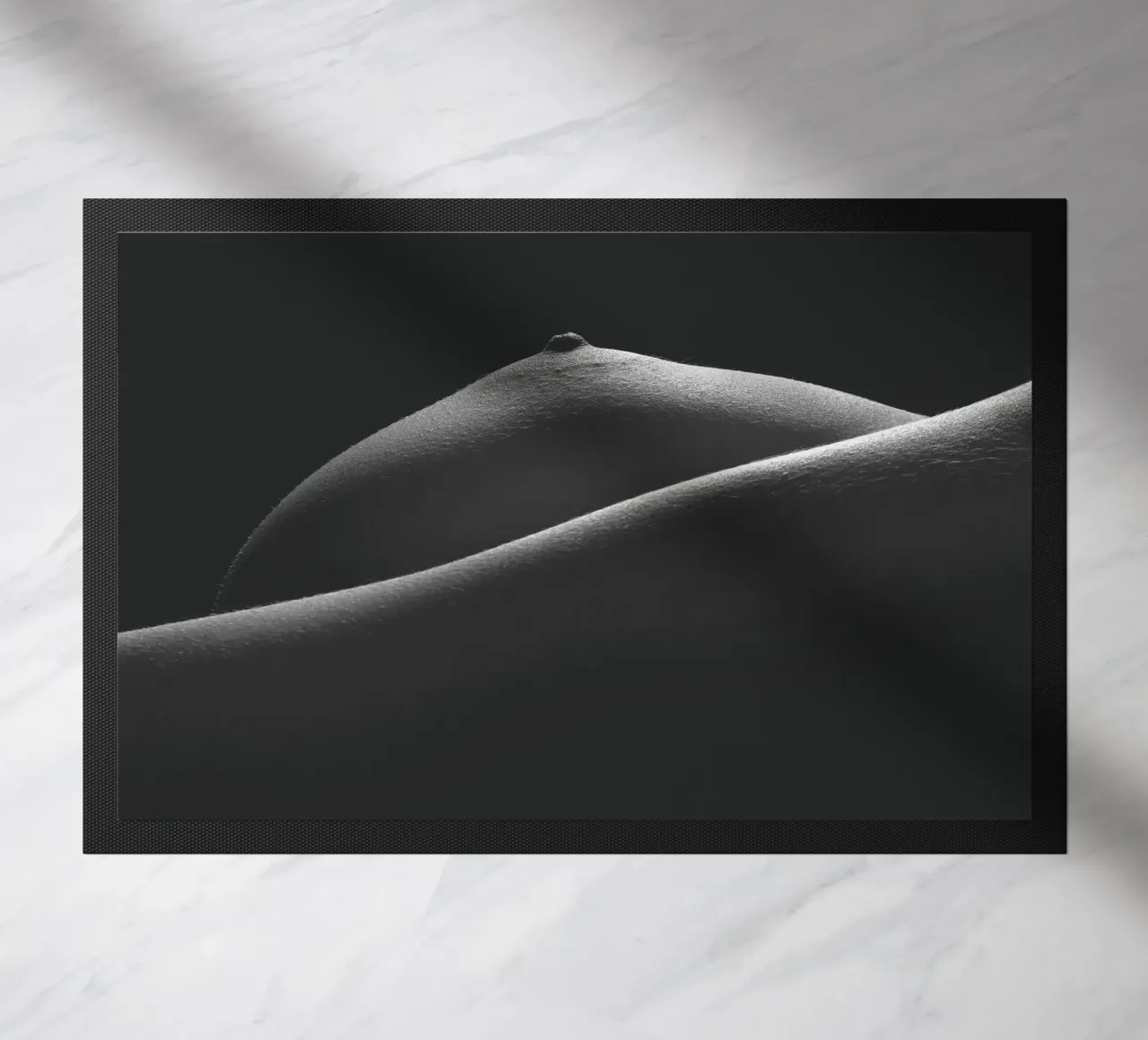 Breast Detail doormat by Dave Hare Photography