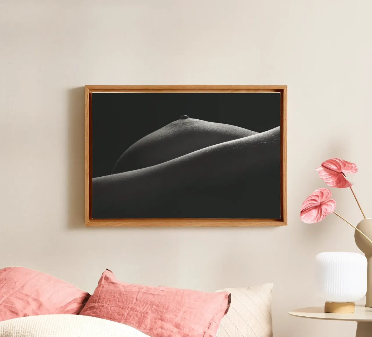 Breast Detail canvas by Dave Hare Photography