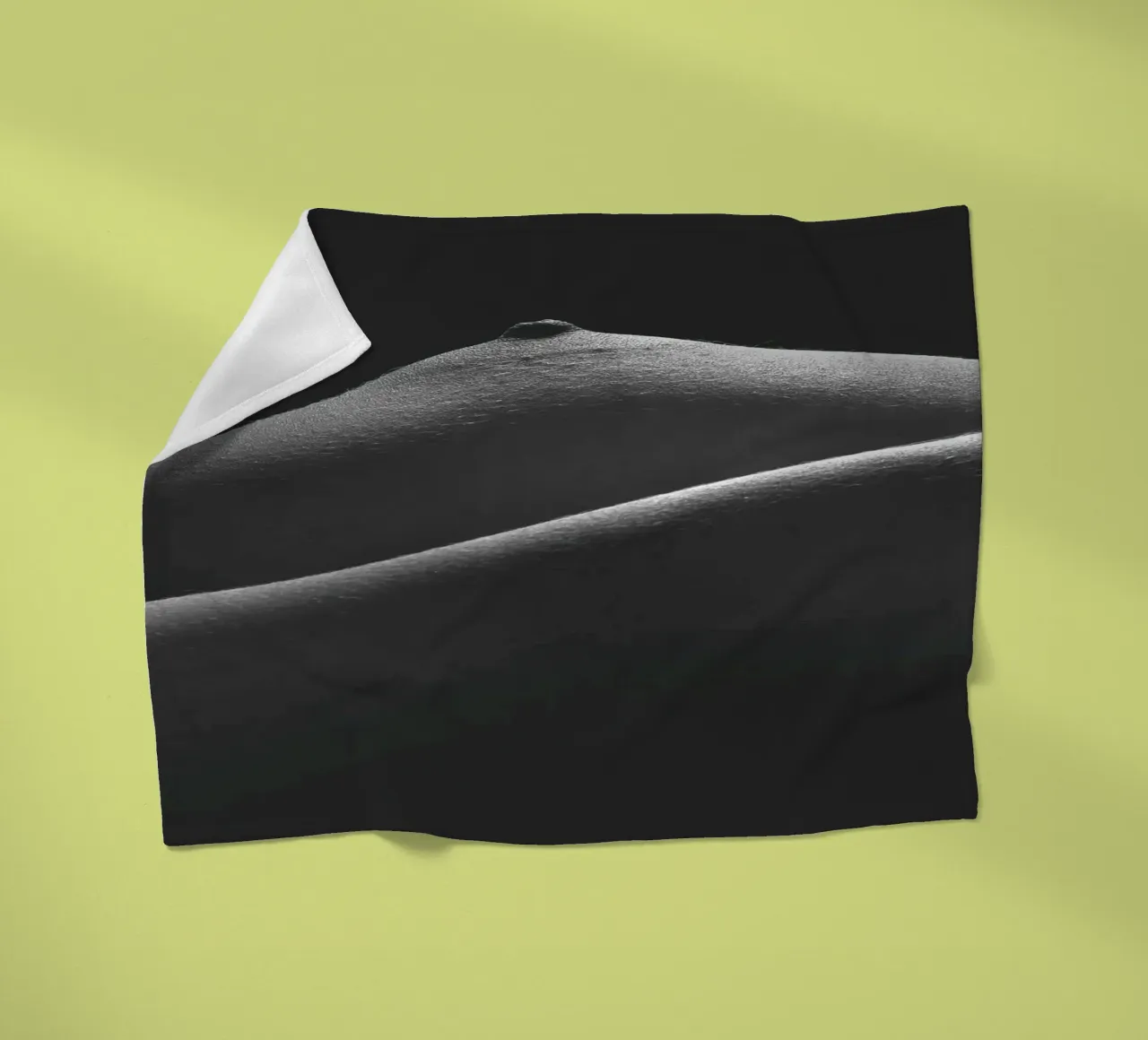 Breast Detail fleece blanket by Dave Hare Photography