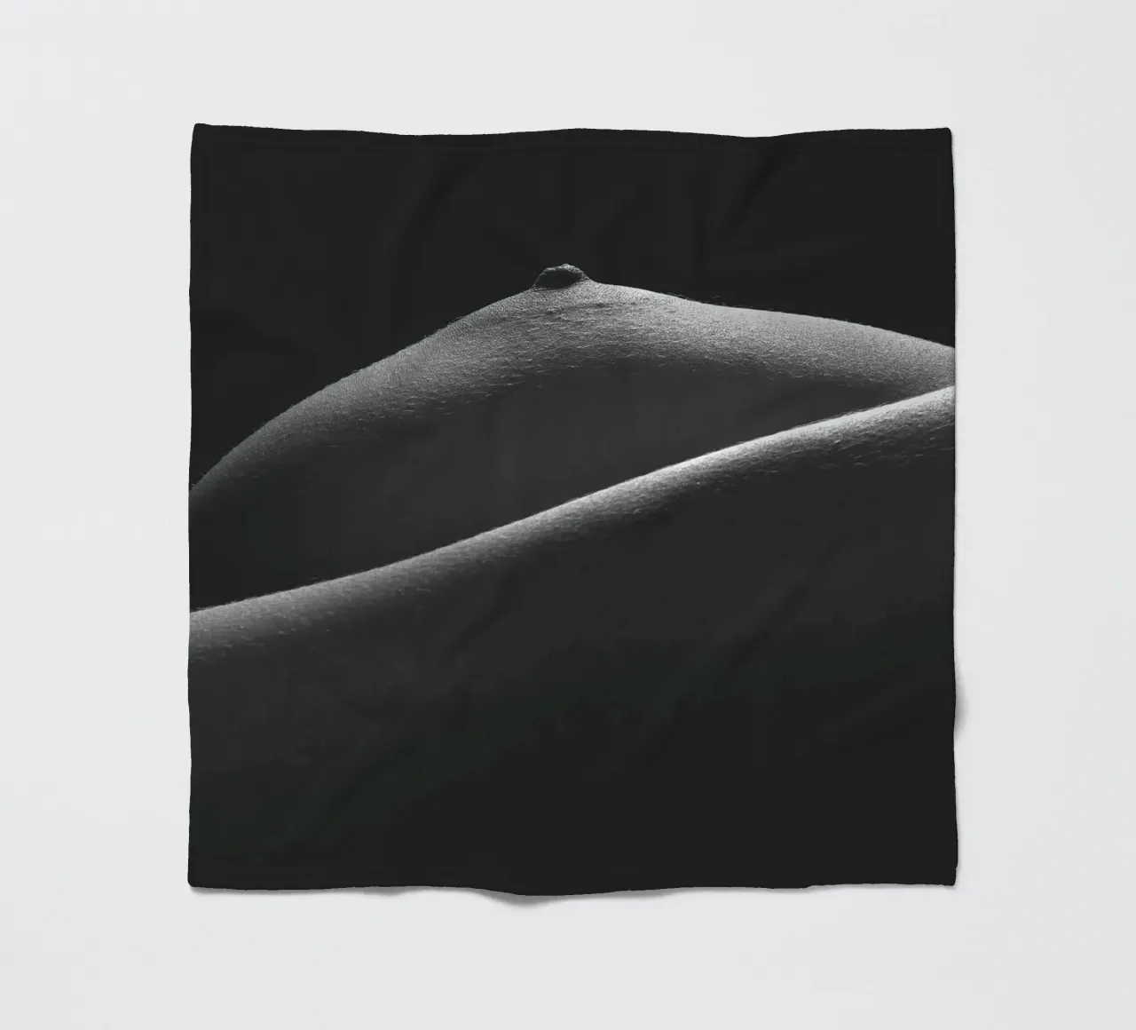 Breast Detail fleece blanket by Dave Hare Photography